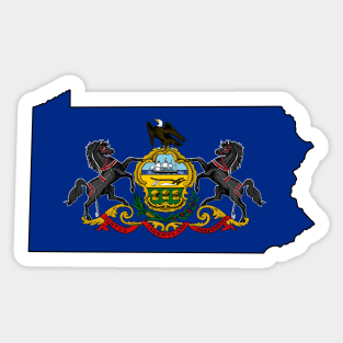 Pennsylvania Love Sticker